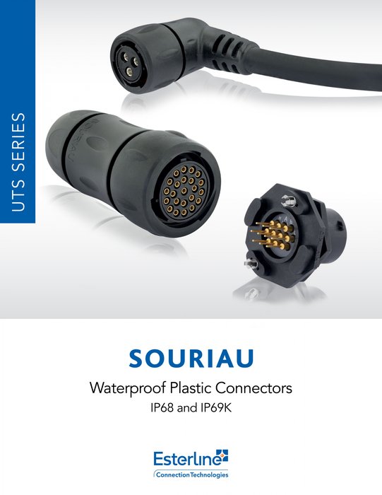 New UTS Series Connectors Catalog from SOURIAU Esterline